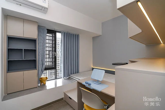 142㎡現代四居室，演繹時尚簡約，締造寧靜雅致